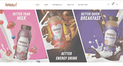 Desktop Screenshot of drinkgoodness.com